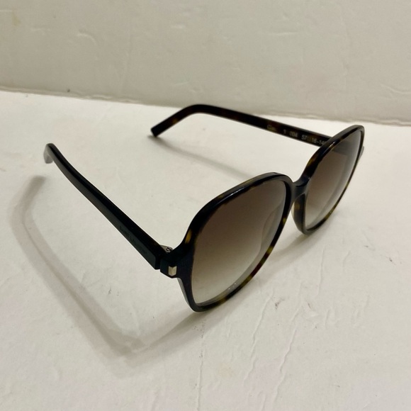 Saint Laurent, Italy Brown Tortoise Sunglasses 57#16 140 - Picture 8 of 14